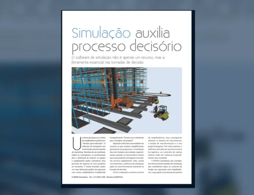 Capa do artigo do acervo técnico da IMAM sobre software de simulação