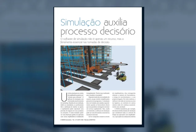 Capa do artigo do acervo técnico da IMAM sobre software de simulação