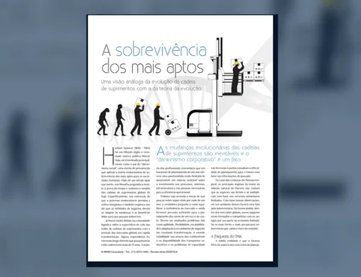 Capa do artigo do acervo técnico da IMAM sobre sobrevivência dos mais aptos