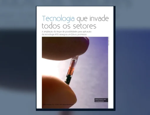 Capa do artigo do acervo técnico da IMAM sobre aplicações de RFID