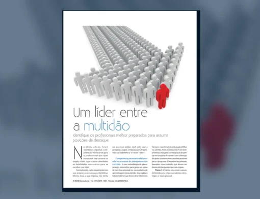 Capa do artigo do acervo técnico da IMAM sobre identificar um líder