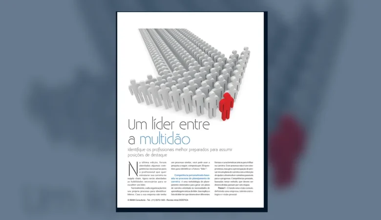 Capa do artigo do acervo técnico da IMAM sobre identificar um líder
