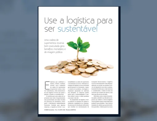 Capa do artigo do acervo técnico da IMAM sobre cadeia de suprimentos verde