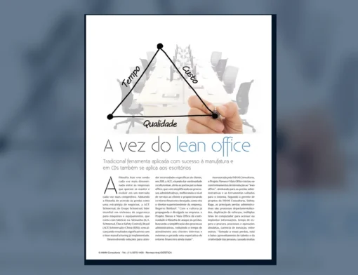 Capa do artigo do acervo técnico da IMAM sobre perdas administrativas