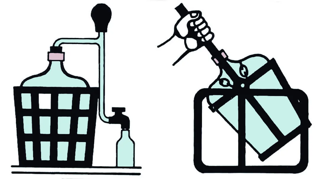 Ilustração do artigo sobre movimentação de líquidos e gases, do acervo técnico da IMAM (figura 2)