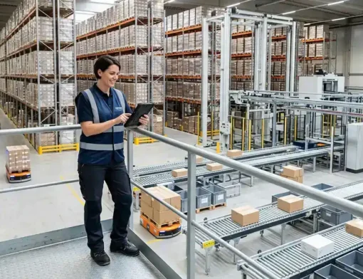 Gestão de lead time na logística e operação industrial em armazém inteligente
