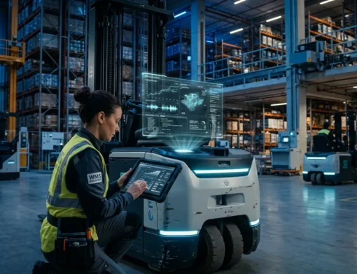 Painel de indicadores de manutenção com métricas de MTBF e MTTR na operação