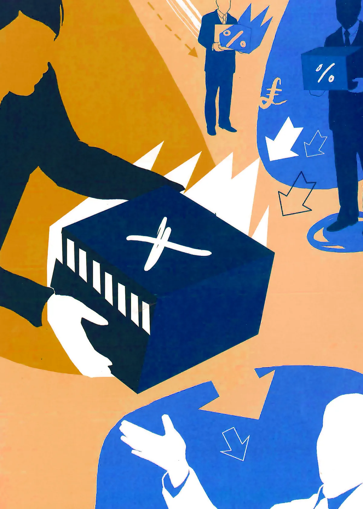 Ilustração do artigo sobre distribuição indireta, do acervo técnico da IMAM (figura 1)