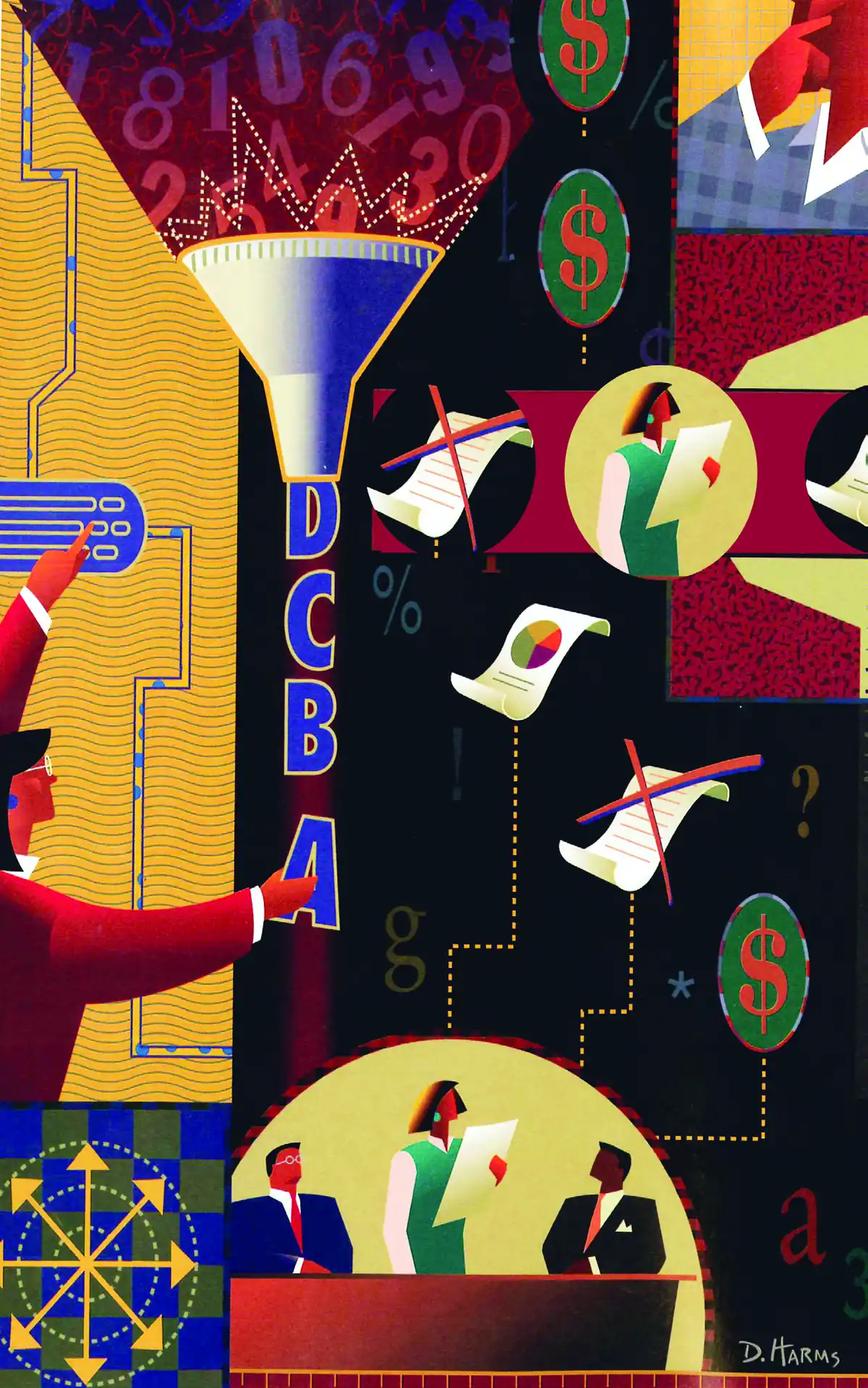 Ilustração do artigo sobre investimento em centro de distribuição, do acervo técnico da IMAM (figura 1)